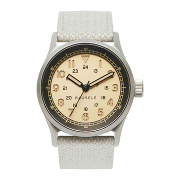 Bausele Classic Field Desert Sand - Beige - 38mm